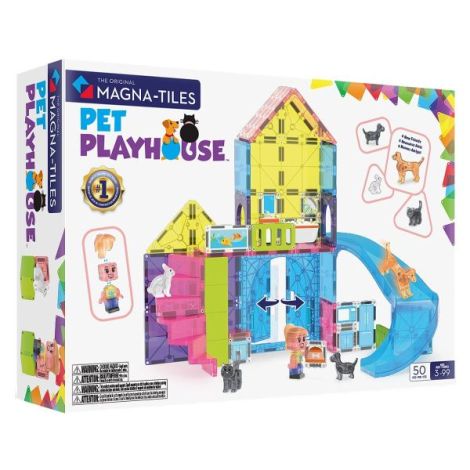 MAGNA-TILES Pet Playhouse, 50 piese - poza 1