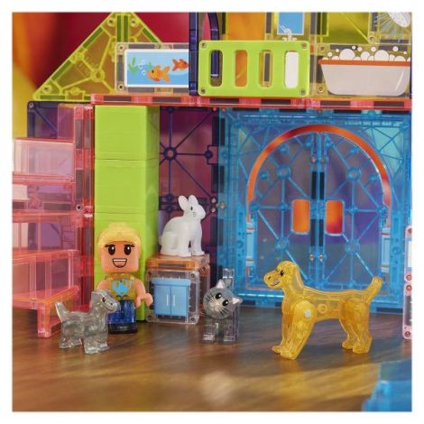 MAGNA-TILES Pet Playhouse, 50 piese - poza 4