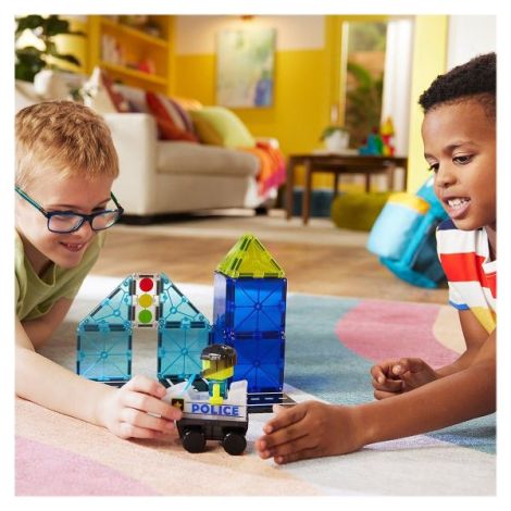MAGNA-TILES Police Patrol, 20 piese - poza 2