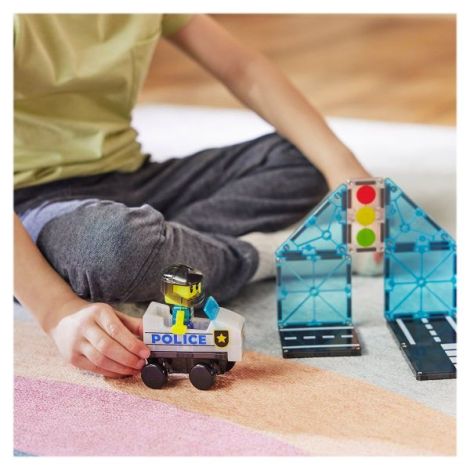 MAGNA-TILES Police Patrol, 20 piese - poza 4