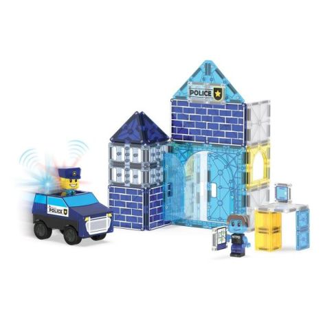 MAGNA-TILES Police Station, 35 piese - poza 3