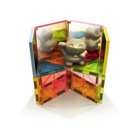 Magna-Tiles Stardust cu sclipici si oglinzi (15 piese) - poza 5