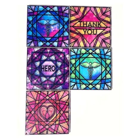 Magna-Tiles Structures, Luminary Heroes, vitralii mari - poza 5