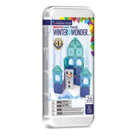 MAGNA-TILES Winter Wonder Travel – microMAGS (26 piese) - poza 2