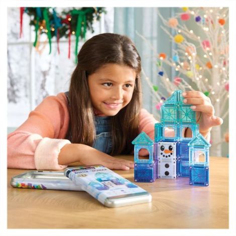 MAGNA-TILES Winter Wonder Travel – microMAGS (26 piese) - poza 4