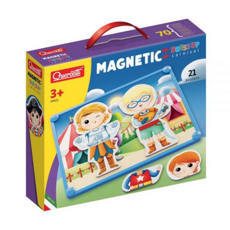Magnetic Dress Up Carnaval, 3 ani+, Quercetti Q04421 - poza 1