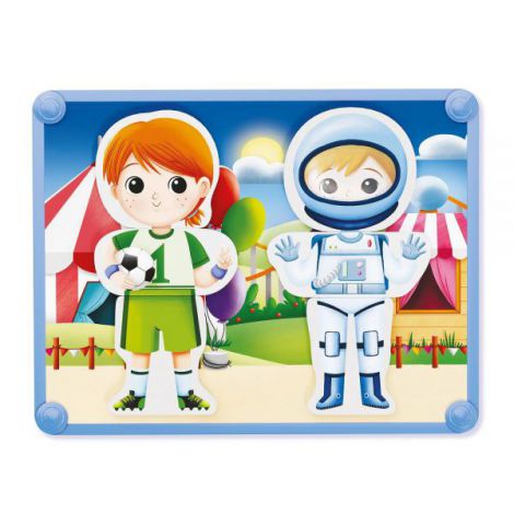 Magnetic Dress Up Carnaval, 3 ani+, Quercetti Q04421 - poza 2