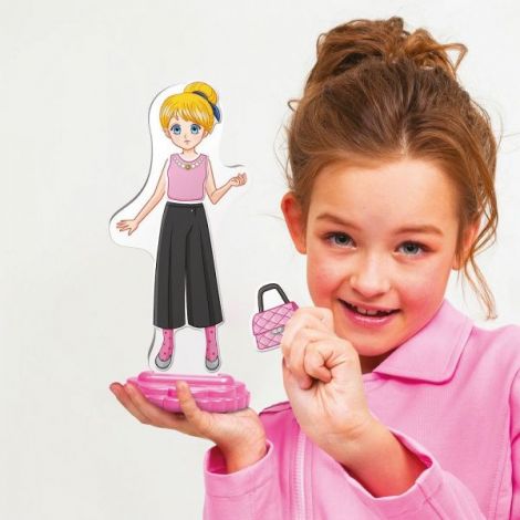 Magnetic Fashion Anna, 5+ ani, Quercetti Q02925 - poza 3