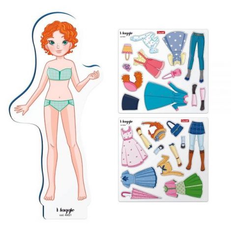 Magnetic Fashion Maggie, 5+ ani, Quercetti Q02927 - poza 2