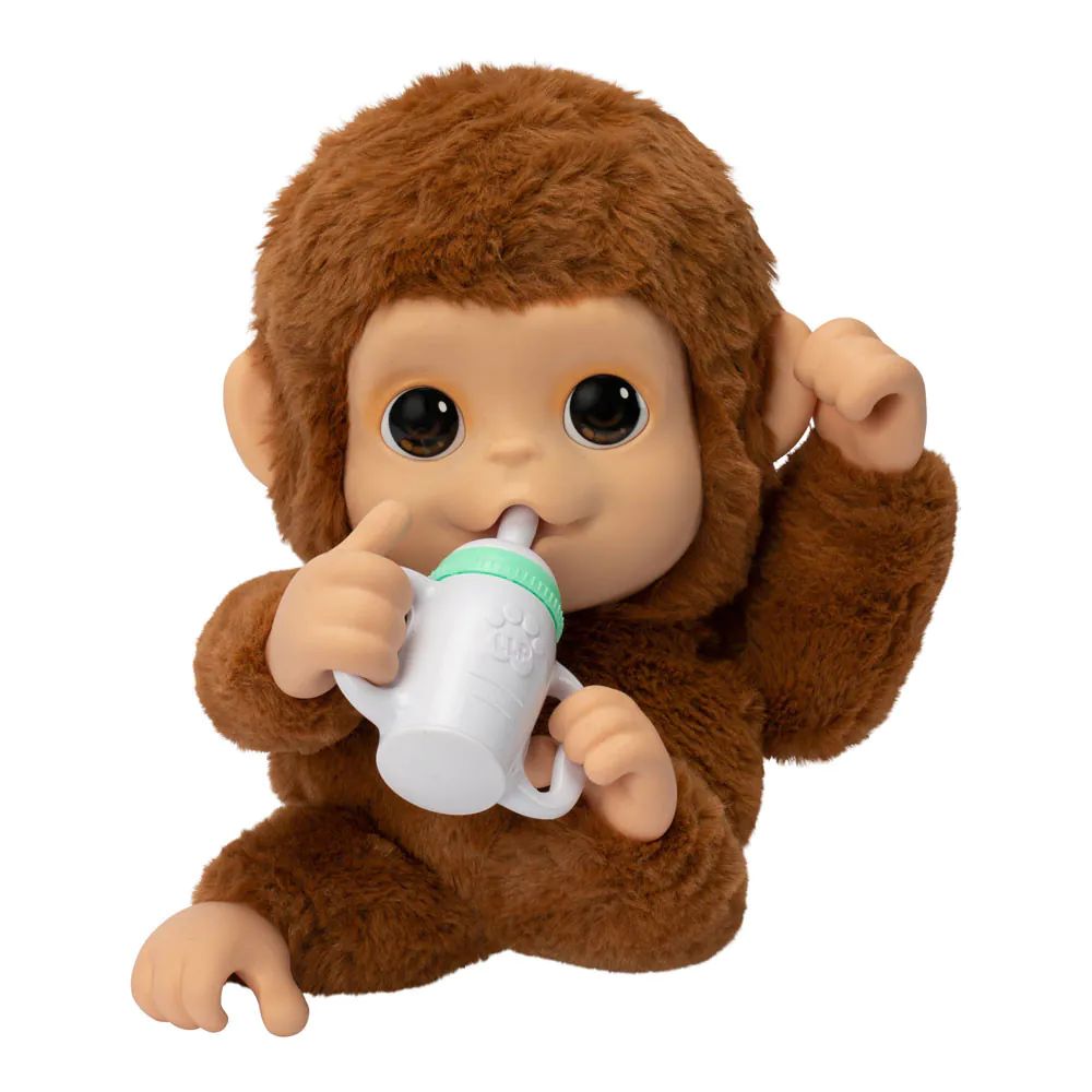 Maimuta interactiva Little Live Pets My Baby Monkey Mango - poza 5