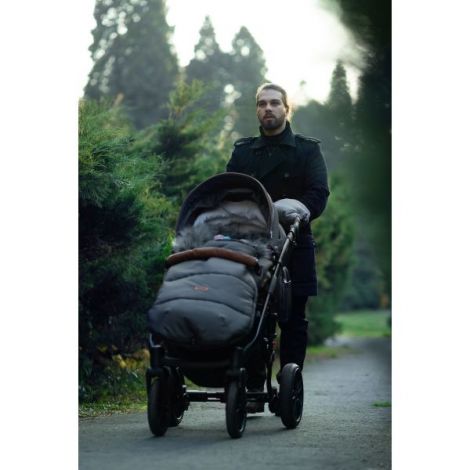 Manusi Minky pentru manerul caruciorului Albastre - poza 2