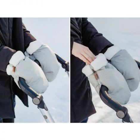 Manusi pentru carucior Beaba Heather Grey - poza 4