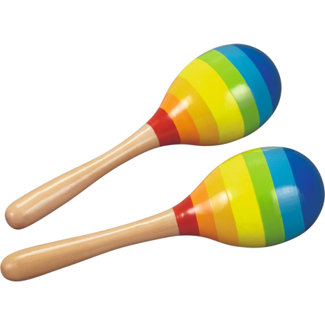 Maracas din lemn – pereche Goki 61922 - poza 1