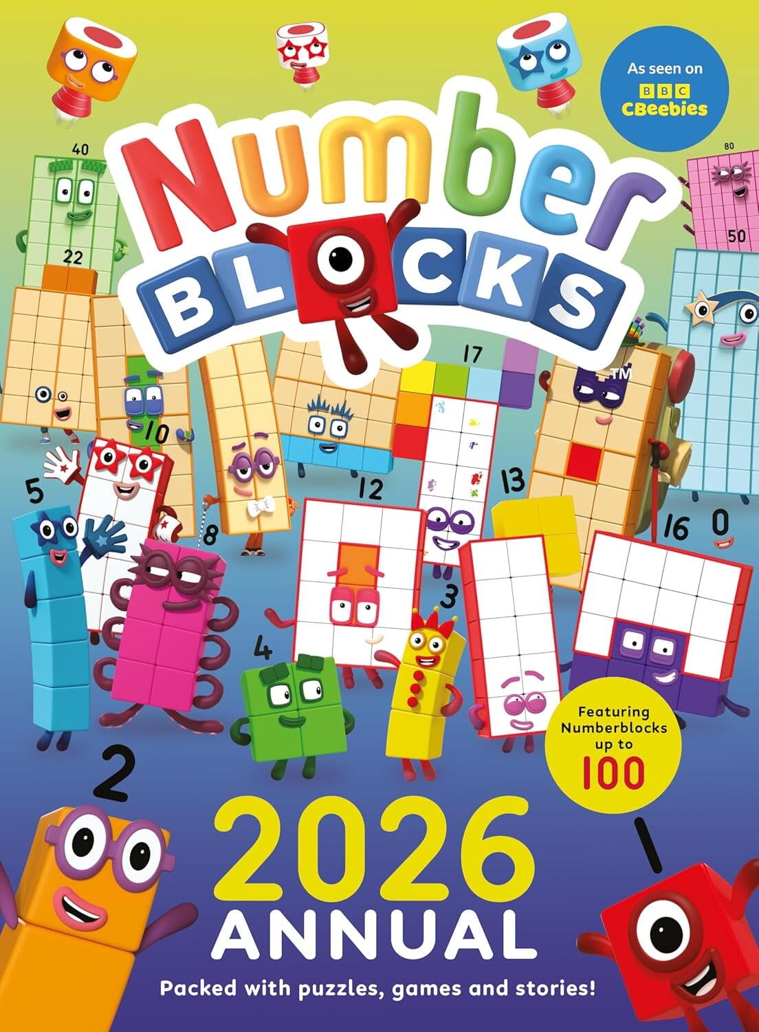Marea carte cu activitati Numberblocks 2026