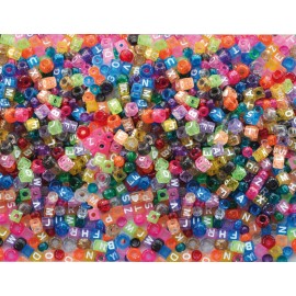 Margele din plastic Litere - poza 2