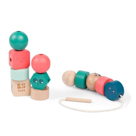 Margele mari de insirat din lemn, Junior Beads