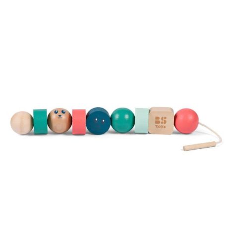 Margele mari de insirat din lemn, Junior Beads - poza 5