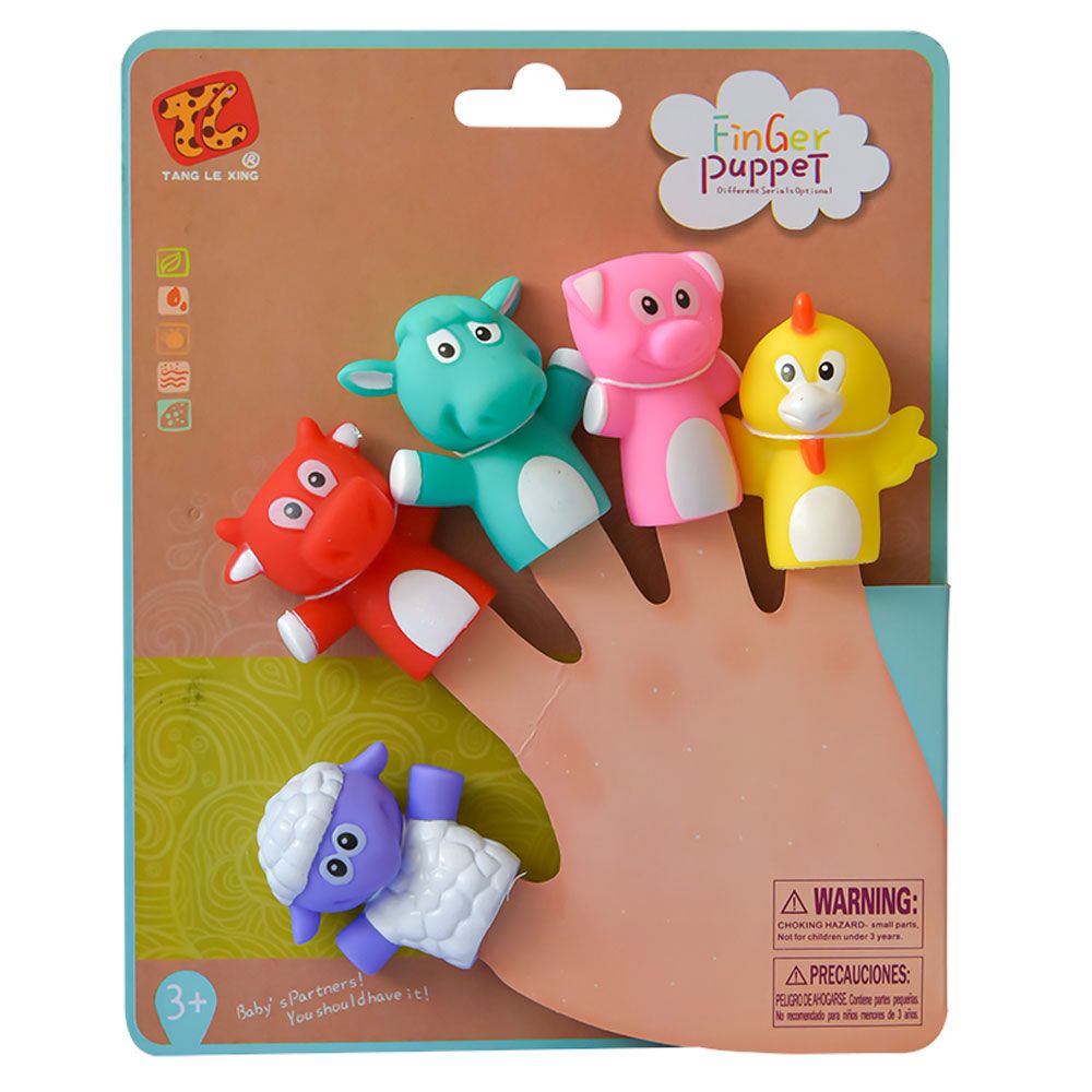 Marioneta pentru deget animal de ferma Asis - poza 3