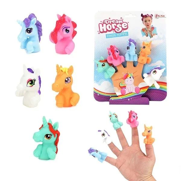 Marionete pentru degete cu unicorni Ttoys Dream Horse - poza 1