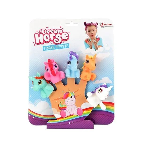 Marionete pentru degete cu unicorni Ttoys Dream Horse - poza 2