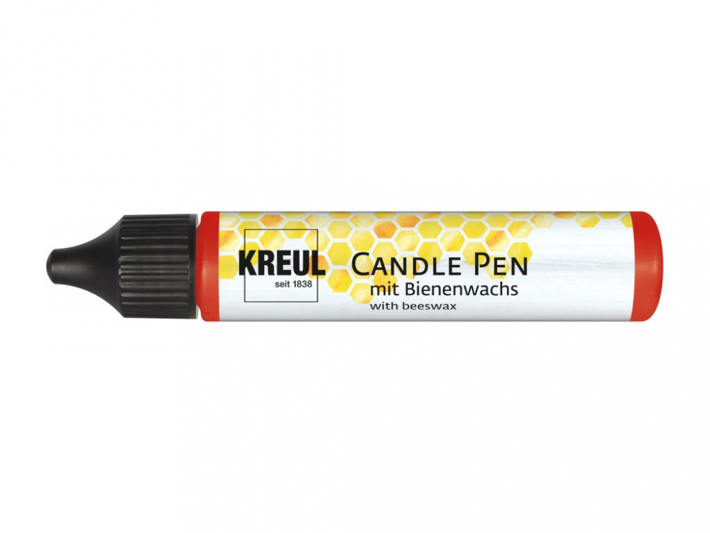 Marker cu ceara lichida pentru decorat lumanari,varf fin, diverse culori, 29 ml