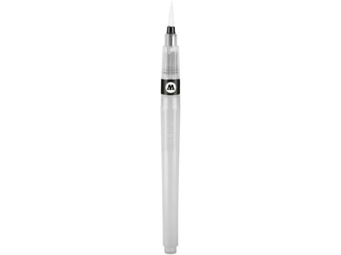 Marker gol reincarcabil cu varf tip pensula Single Marker Aqua Squeeze Pen, 2 mm