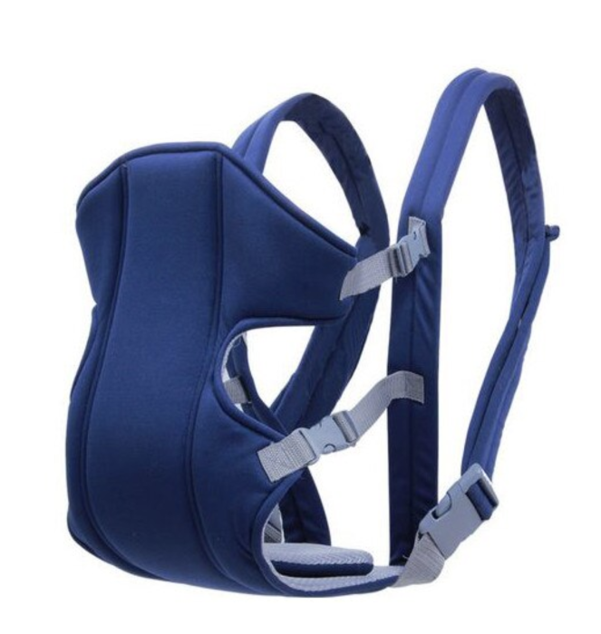 Marsupiu ergonomic pentru bebelusi, Full bleumarin