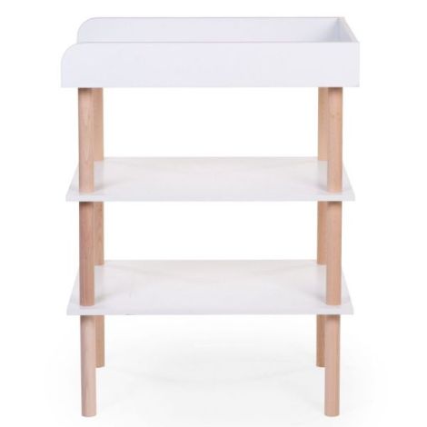 Masa de infasat Childhome Natural Alb - poza 2