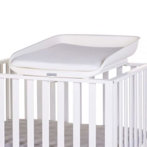 Masa de infasat pentru patut Childhome Evolux, 83x60 cm, Alb - poza 3