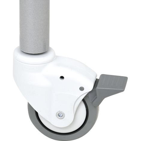 Masa dreptunghilara Easymove alba, marime 6, 76 cm inaltime - poza 4