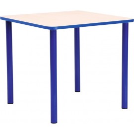 Masa gradinita - Bambino - Patrata - Cant colorat - marimea 0 - Albastru - poza 1