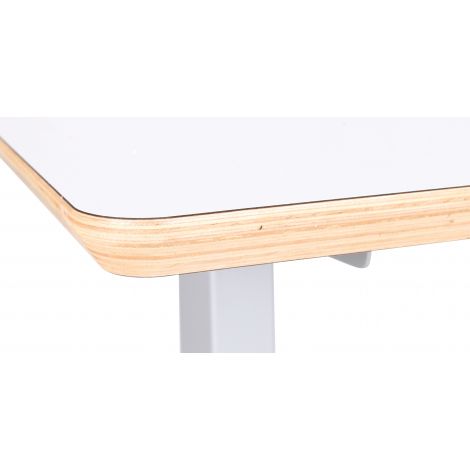 Masa HPL pentru laborator scolar, reglabila automat pe inaltime in intervalul 70-117 cm, pentru 2 elevi - poza 4