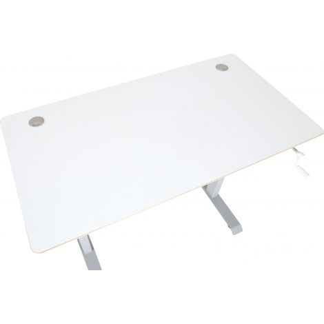 Masa HPL pentru laborator scolar, reglabila manual pe inaltime in intervalul 70-117 cm, pentru 2 elevi - poza 3
