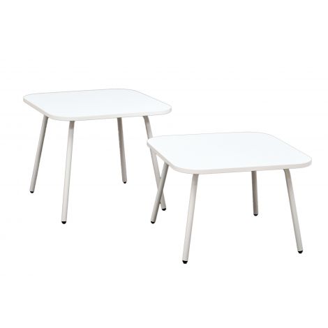Masa mica alba 40x40x50 side pentru sala de relaxare, asteptare, gradinita si scoala - poza 4