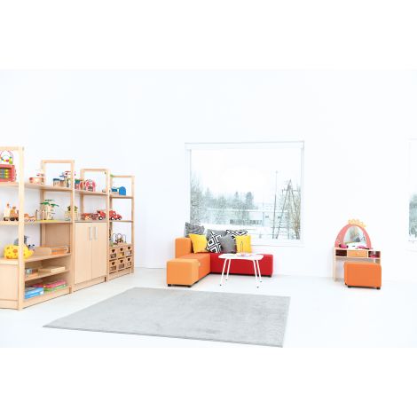 Masa mica alba 60x60x40 mini pentru sala de relaxare, asteptare, gradinita si scoala - poza 4