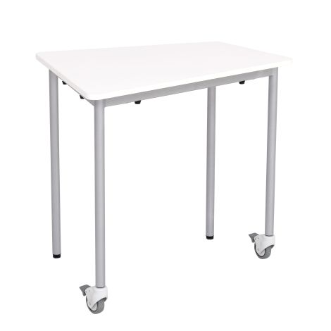 Masa mobila pe cadru metalic, dimensiuni laturi 90, 42, 70, 70 cm - poza 1