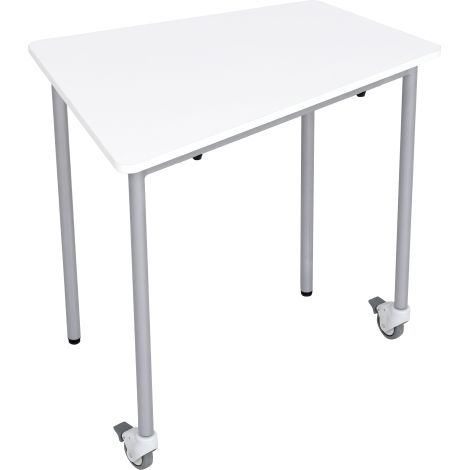Masa mobila pe cadru metalic, dimensiuni laturi 90, 42, 70, 70 cm - poza 2