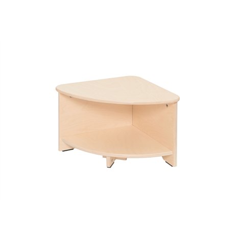 Masa sfert de cerc 40x40x30 cm, colectia Frank, gradinita, cresa - poza 1
