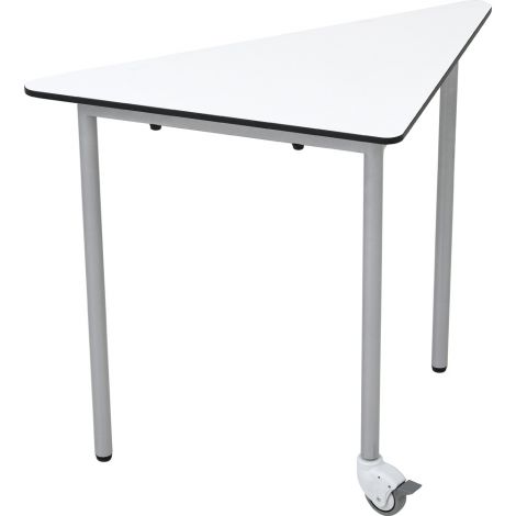 Masa triunghiulara Easymove alba, marime 6, 76 cm inaltime - poza 1