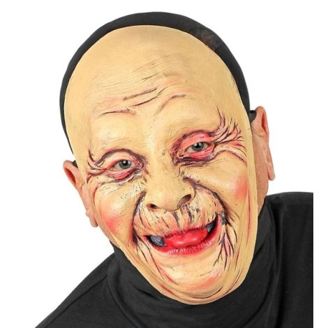 Masca batrana latex - poza 2