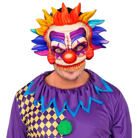 Masca clown ticnit - poza 2