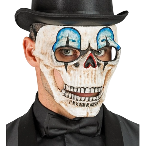 Masca commedia dellarte schelet clown - poza 2