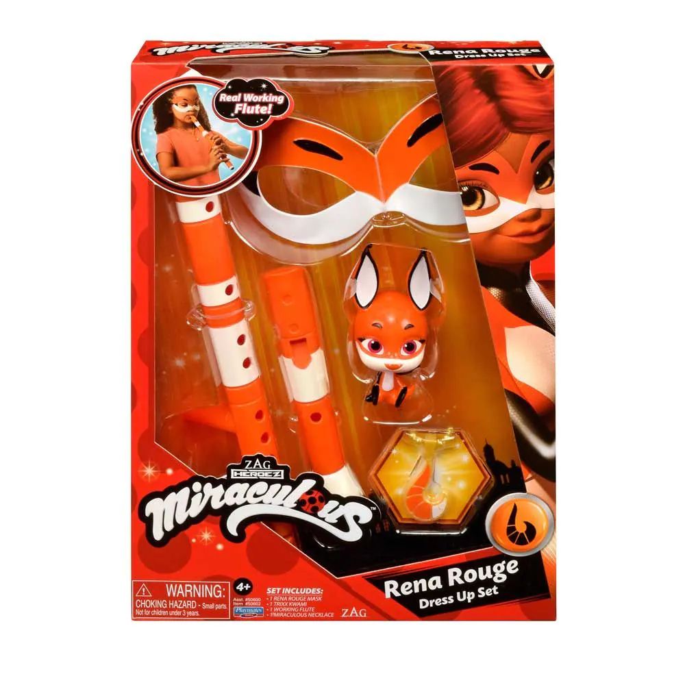 Masca cu accesorii si figurina animalut Miraculous Buburuza - poza 3