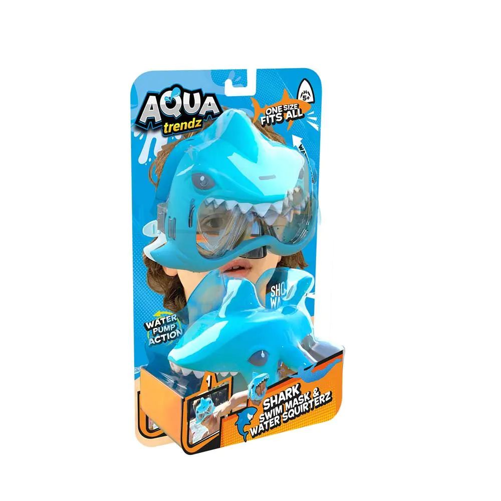 Masca de inot si arma de apa Aqua Trendz Rechin - poza 4