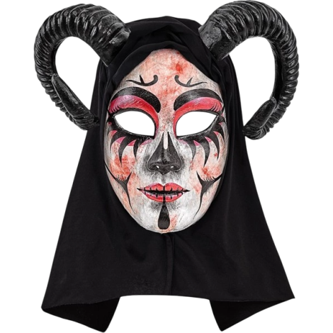 Masca demon dama - poza 1