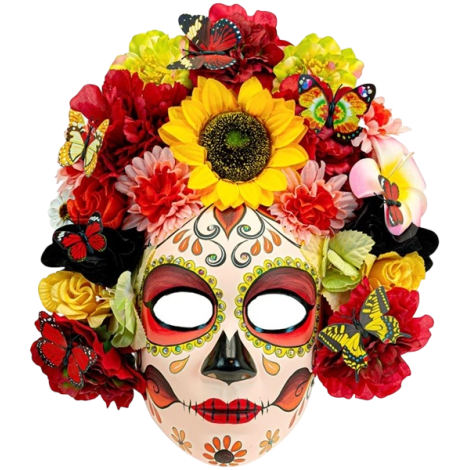 Masca dia de los muertos deluxe - poza 1