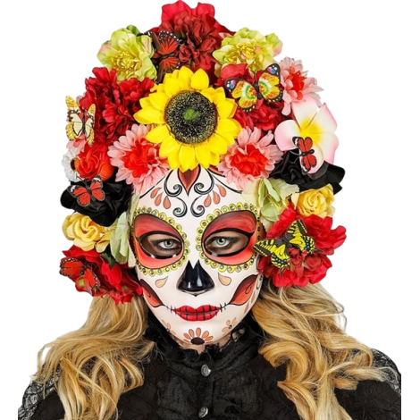 Masca dia de los muertos deluxe - poza 2