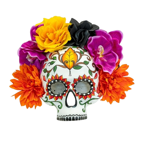 Masca dia de los muertos mujer - poza 1