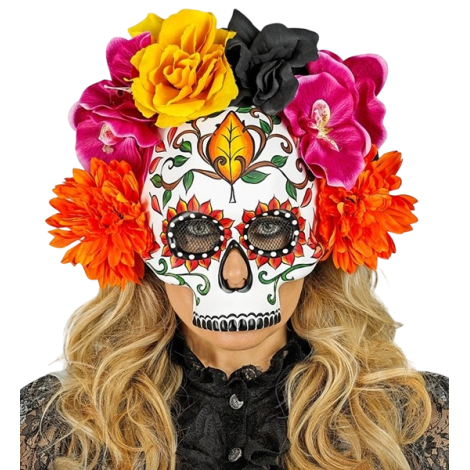 Masca dia de los muertos mujer - poza 2