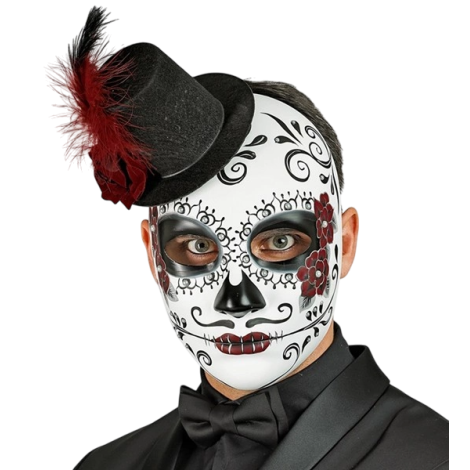 Masca dia de los muertos palarie - poza 2